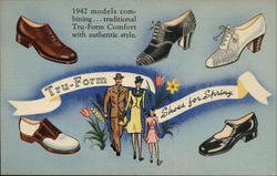 Tru-Form Shoes Postcard
