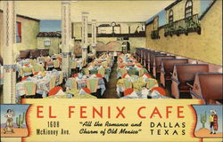 El Fenix Cafe Postcard