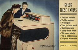 Elliott Fur Company X-Ray Machine Postcard