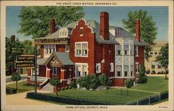 The Great Lakes Mutual Insurance Co. - Home Office Postcard
