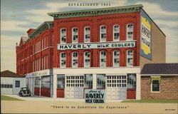 Haverly Milk Coolers, Established 1922 Postcard