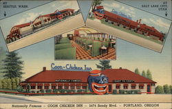 Coon Chicken Inn Postcard