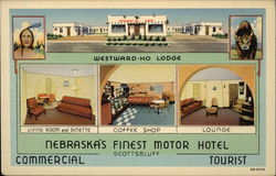 Westward-Ho Lodge - Nebraska's Finest Motor Hotel Postcard