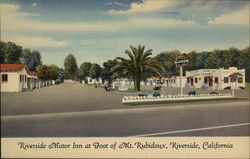 Riverside Motor Inn Postcard