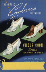 Wilbur Coon Shoes for Summer Wear Postcard