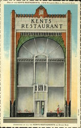 One of the Kents Restaurants, 1214 Atlantic Ave Atlantic City, NJ Postcard Postcard