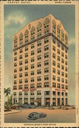 Cortez Hotel Miami, FL Postcard Postcard