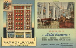 Ramona Hotel Postcard