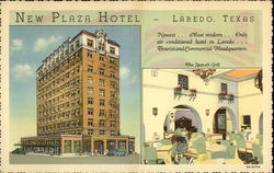 New Plaza Hotel Laredo, TX Postcard Postcard