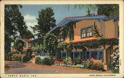 Santa Maria Inn California Postcard Postcard