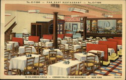 Far East Restaurant Postcard