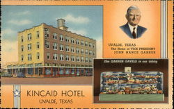 Kincaid Hotel and Coffee Shop Uvalde, TX Postcard Postcard