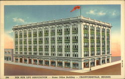 Ben Hur Life Association - Home Office Building Postcard