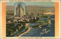 Commonwealth Hotel Chicago, IL Postcard Postcard