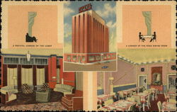 Hotel Black Oklahoma City, OK Postcard 
