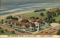 The Carlsbad Hotel and Mineral Springs Postcard