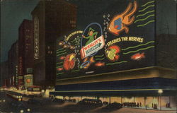 Wrigley Sign, Times Square New York, NY Postcard Postcard