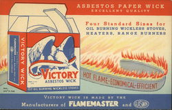 Victory Asbestos Wick Postcard