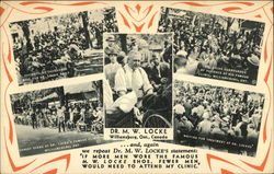 Dr. M. W. Locke Postcard
