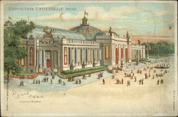 Le grand Palais (Champs Elyses) Postcard