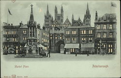 Market Place Postcard