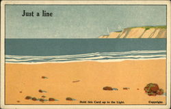 Just a Line Postcard