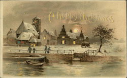 A Happy Christmas Postcard