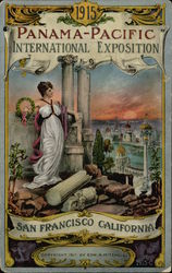 1915 Panama-Pacific International Exhibition, San Francisco, California 1915 Panama-Pacific Exposition Postcard Postcard