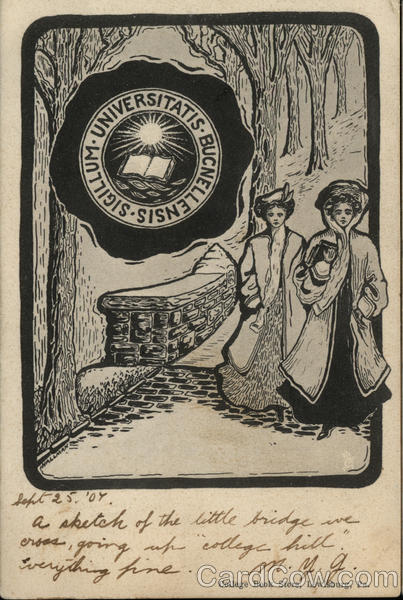 Bucknell University Seal College Girls