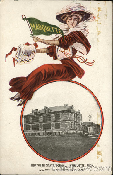 Northern State Normal School Marquette Michigan College Girls