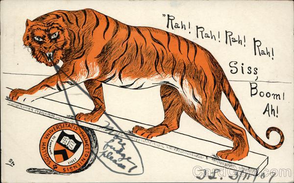 Princeton University Tiger College Seals