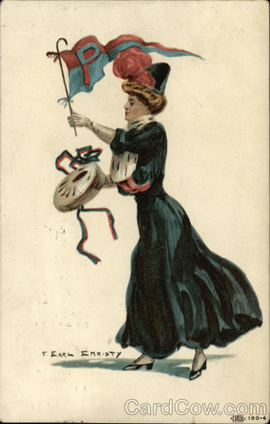 University of Pennsylvania College Girl F. Earl Christy