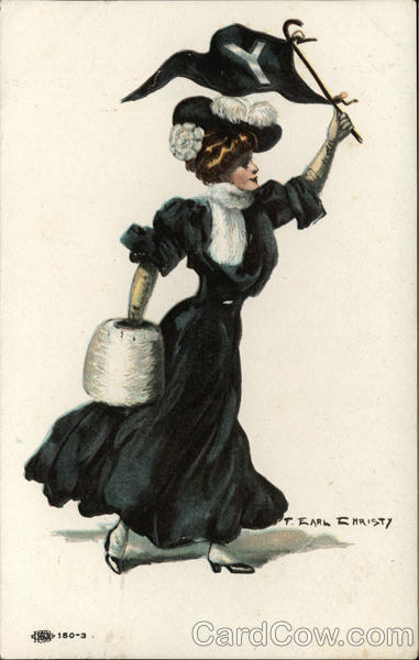 Yale University College Girl F. Earl Christy College Girls