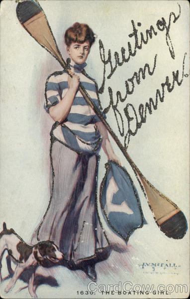 Yale University College Girl J. V. McFall College Girls