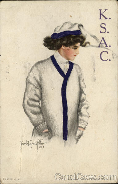 Kansas State University (KSAC) Girl Manhattan Pearle Eugenia Fidler