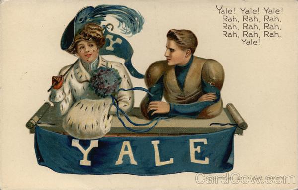 Yale University College Couple F. Earl Christy College Girls