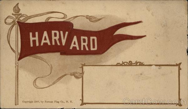 Harvard University Pennant School Pennants