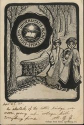 Bucknell University Seal Postcard