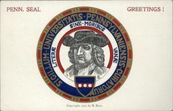 University of Pennsylvania Seal College Seals Postcard Postcard Postcard