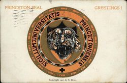 Princeton University Seal College Seals Postcard Postcard Postcard