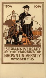 Brown University 1764 - 1914 Postcard