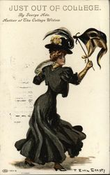 Just Out of College - Princeton University Postcard