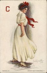 Cornell University Girl in White Dress Cornell University Girl in White Dress
