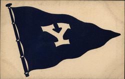 Yale University Pennant School Pennants Postcard Postcard Postcard