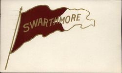 Swarthmore College Pennant School Pennants Postcard Postcard Postcard