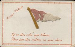 Vassar College Pennant Vassar College Pennant