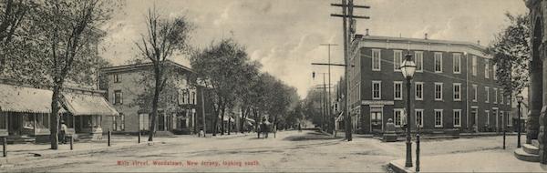 Main Street, Looking South Woodstown New Jersey