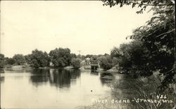 River Scene - 426 Postcard