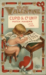 To My Valentine - Cupid & Co. Postcard
