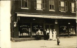 Schroeder Bros. Grocery Storefront Postcard